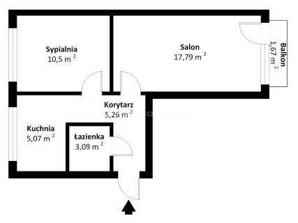 2 pokoje po remoncie - 900 m od Długiego Targu