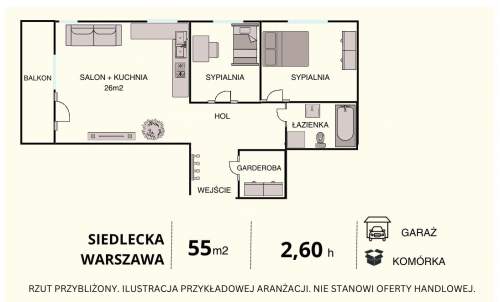 3 pokoje, duży balkon, osobna garderoba, wszędzie blisko