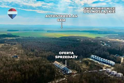 Nowoczesny dom z ogródkiem, w otulinie lasu