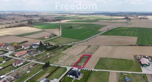 Działka 1000 m z pozwoleniem na budowę Mańkowice