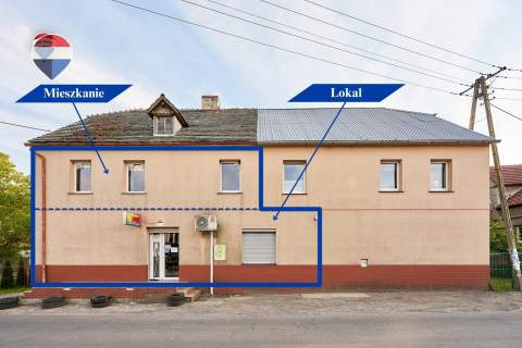 Na sprzedaż lokal usługowo - handlowy mieszkanie