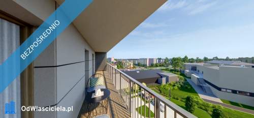 2 pokoje 43,39m2 z tarasem 13,56 m Apartament PULSO Dębica bez...