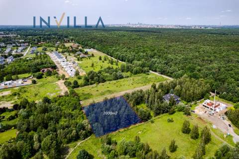 Działka budowlana przy lesie Kabackim