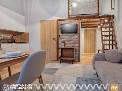 Studio z antresolą w Sopocie