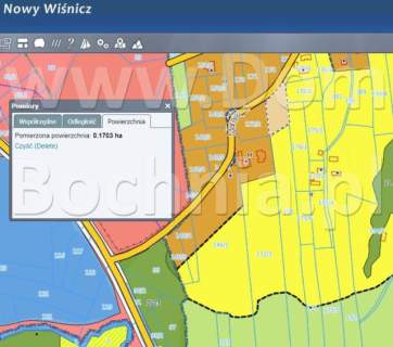 Widokowa działka rolno budowlana Nowy Wiśnicz