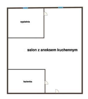 Mieszkanie na sprzedaż, 29,26 m2, Łódź