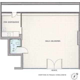 Lokal 47m2 WARSZAWA ul. Bora-Komorowskiego
