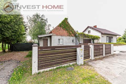 dwa niezależne domy, duża działka
