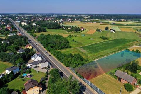 Teren inwestycyjny przy Wiślance