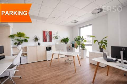 Biuro 64 mkw. open space, miejsce parking.