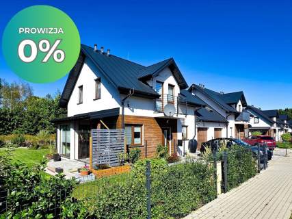 Energooszczędny bliźniak 133 m z ogrodem  Osowiec