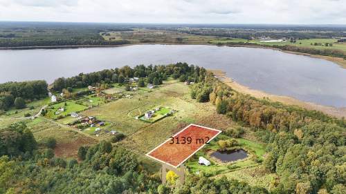 Działka przy lesie,blisko jeziora Marwicko-Wysoka