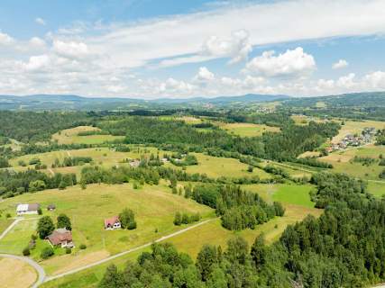 Działka w pełni Budowlana Wysoka gm. Jordanów