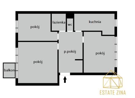Mieszkanie do wynajęcia, 58 m2, Kraków