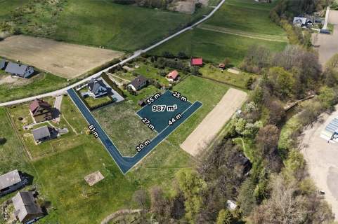 Działka budowlana, 10 arów, Pogorzany, Szczyrzyc