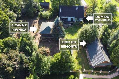 Dom do remontu USZEW Działka 1700 m