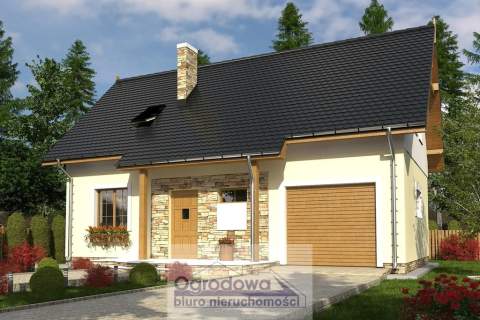Z pozwoleniem na budowę domu 103mkw