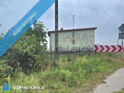 Syndyk działka z budynkiem magazynowym w Kobylanach Górnych