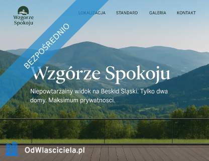 Działka z PNB Ustroń Cisownica widokowa gotowa inwestycja z r