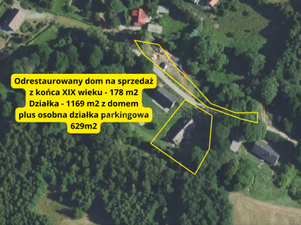 Odrestaurowana XIX-wieczna chata własny parking