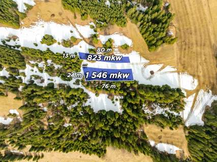 Działki rolne w Rzepiskach 3830m2