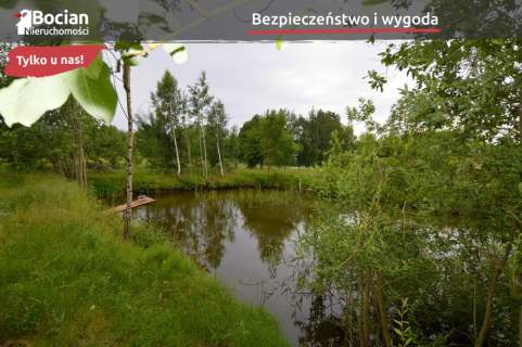 Działka pod rezydencję ze stawem i lasem -Kolbudy