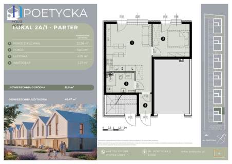 4 pokoje z balkonem Osiedle Poetycka