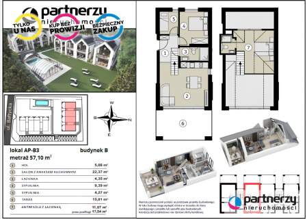 Prestiżowy apartament Białogóra wysoki standard 