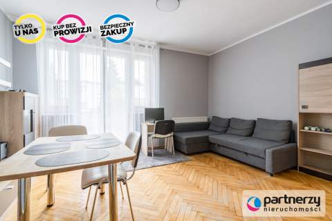 Gdynia Witomino,PARTER, 2 pokoje, balkon, piwnica.