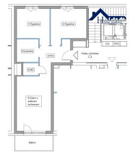 3 pokoje z garderobą Balkon Garaż podziemny