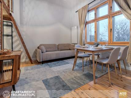 Studio z antresolą w Sopocie