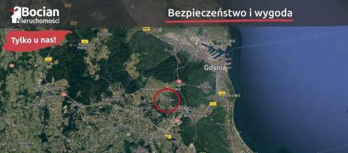 Uzbrojona, płaska działka pod lasem - Gdynia 