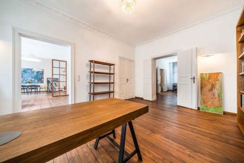 Designerskie 153 m2 balkony kamienica Jeżyce