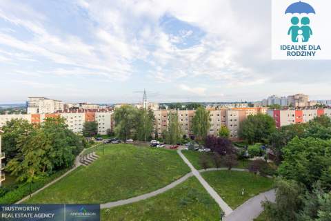 3-pok. z balkonem i komórką Widok na zieleń 