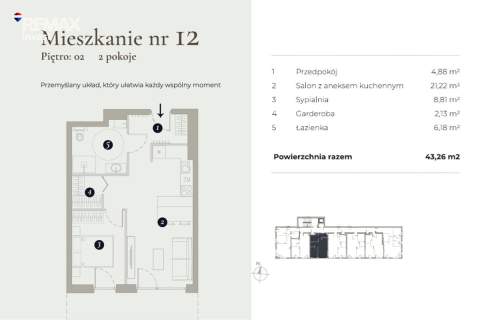 Mieszkanie 2 pokoje i balkon Bielsko-Biała