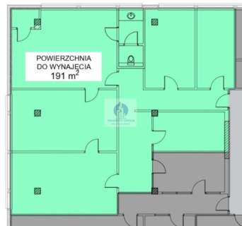Wola lokal biurowy 191m2 do wynajęcia