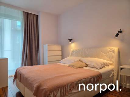 3 pokoje, balkon, basen, gym, sauna, parking, ogród Angel Wawel,...