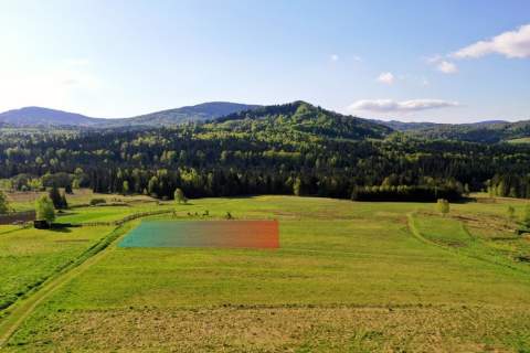 Widokowa działka w Beskidach