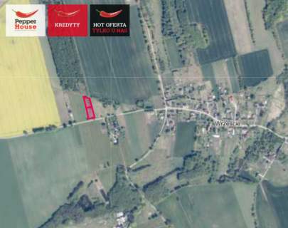 Działka Wrzeście gmina Wicko 2886 m2