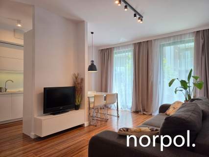 3 pokoje, balkon, basen, gym, sauna, parking, ogród Angel Wawel,...