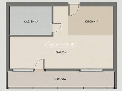 Apartament inwestycyjny z widokiem na centrum.