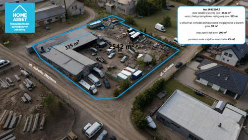 Hala pod usługi i produkcje- mozliwość rozbudowy