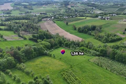 Działka rolno-leśna, 1,56 ha, Sadek, Jodłownik