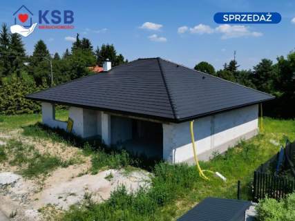 Dom parterowy stan surowy-130m2 1121m2 Szewna
