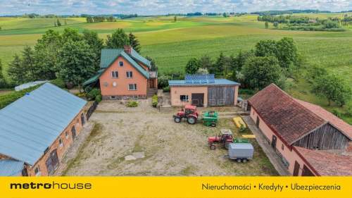 Gospodarstwo 29,4 ha z maszynami i domem