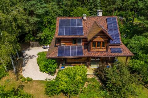 Ekologiczny i klimatyczny dom pod Warszawą