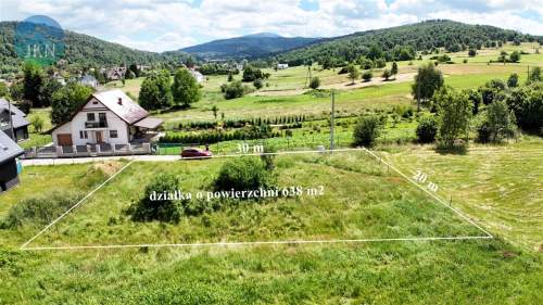 Okazja Działka budowlana 638 m z prądem MPZP