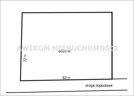 Działka budowlana na sprzedaż, 6020 m2, Chyleniec