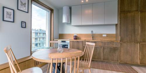 Apartament blisko morza i plaży z garażem.