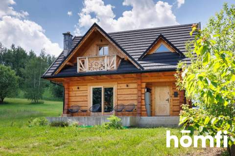Urokliwy dom całoroczny, natura Skrzydlna